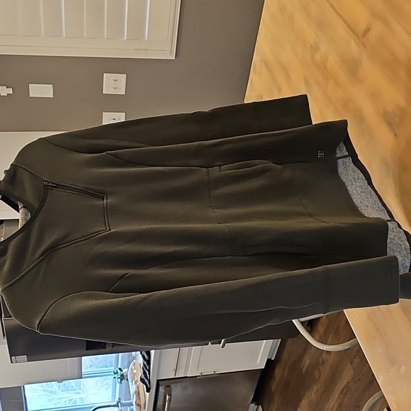 Title Nine Olive Green Pullover Hoodie - Picture 8 of 13